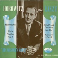 His Master's Voice : Horowitz - Liszt Works